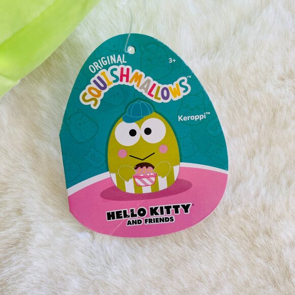 Hello Kitty & Friends Squishmallows 9" Inch Keroppi Food Truck with Cupcake - Picture 3 of 5